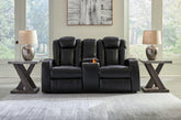 Orleans Furniture - Ashley Furniture - Caveman Den Living Room - PWR REC Sofa with ADJ Headrest / Midnight - 9070315